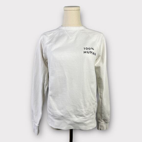 Everlane The 100% Human Unisex Crewneck Sweatshirt Size XS - Picture 1 of 3